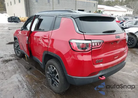 2020 Jeep Compass Trailhawk 4X4 из США, поврежденный, VIN 3C4NJDDB6LT106840